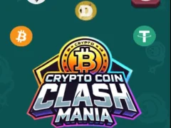 Jogo Mania de confronto de moedas criptográficas online