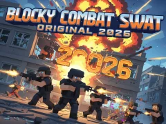 Jogo Blocky Combat Swat Original 2026 online