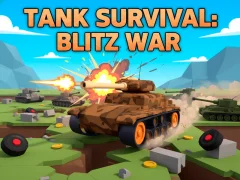 Jogo Sobrevivência do Tanque: Guerra Blitz online