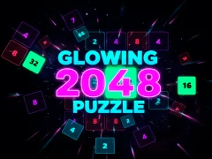 Jogo Quebra-cabeça brilhante de 2048 online