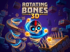 Jogo Rotating Bones 3D online