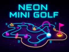 Jogo Minigolfe néon online
