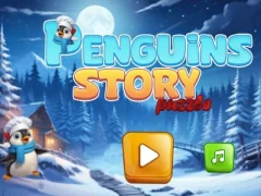 Jogo Quebra-cabeça da história dos pinguins online