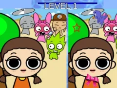 Jogo Diferença entre Sprunki e Squid online Jogo Diferença entre Sprunki e Squid online