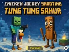 Jogo Tiro de jóquei de frango Tung Tung Sahur online Jogo Tiro de jóquei de frango Tung Tung Sahur online