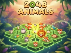 Jogo 2048 Animais online