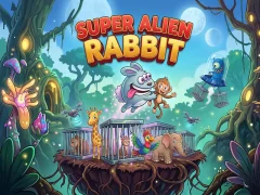 Jogo Super Alien Rabbit online
