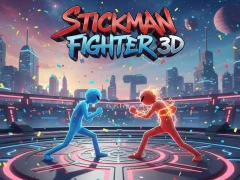 Jogo Lutador Stickman 3D online