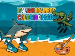 Jogo Desenhos para colorir Brainrot italiano online