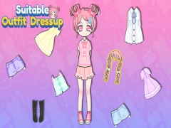 Jogo Vestido de roupa adequado online