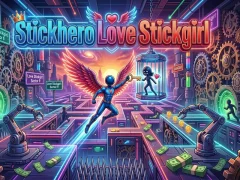 Jogo Stickhero Amor Stickgirl online