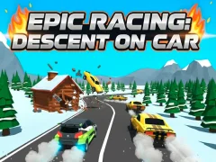 Jogo Corrida épica: descida no carro online