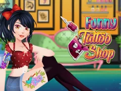 Jogo Loja de tatuagem engraçada online