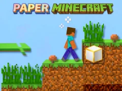 Jogo Papel Minecraft online