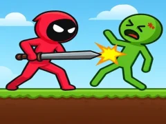 Jogo Stickman Vermelho vs Escola Monstro online