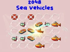 Jogo Veículos Marítimos 2048 online