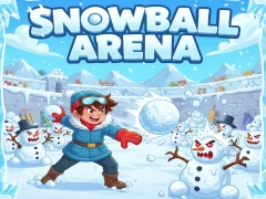 Jogo Arena de bolas de neve online