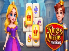 Jogo Reis e Rainhas Mahjong online