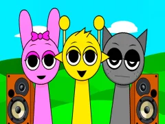 Jogo Batidas musicais de spurnki monstro online