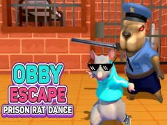 Jogo Obby Escape: dança da prisão de ratos online
