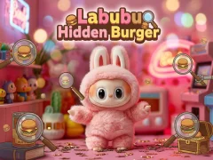 Jogo Hambúrguer Escondido Labubu online