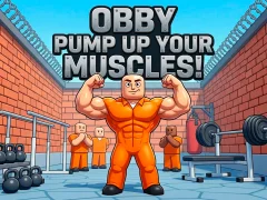 Jogo Obby Pump Up Your Muscles! online