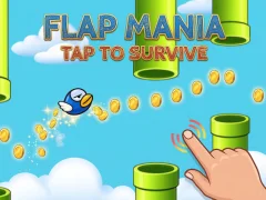 Jogo Flap Mania Toque para sobreviver online