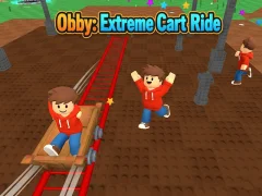 Jogo Obby: passeio extremo de carrinho online