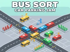 Jogo Atolamento de estacionamento de classificação de ônibus online