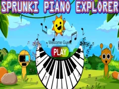 Jogo Explorador de Piano Sprunki online