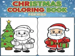 Jogo Livro de colorir de Natal para crianças online