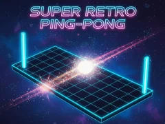 Jogo Pingue-pongue super retrô online