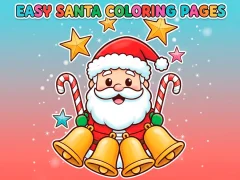 Jogo Desenhos fáceis para colorir do Papai Noel online