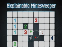 Jogo Campo Minado Explicável online