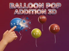Jogo Adição de balão pop Modelo 3D online