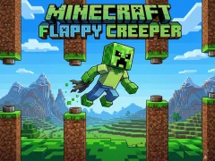 Jogo Minecraft Flappy Creeper online