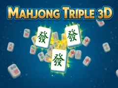Jogo Jogo triplo de peças 3D de Mahjong online