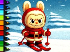 Jogo Hora de Labubu para colorir fácil online