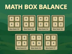 Jogo Balance da caixa de matemática online