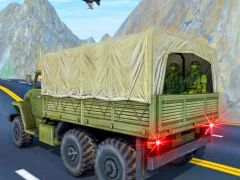 Jogo Condução de caminhão de veículo do exército de transporte online Jogo Condução de caminhão de veículo do exército de transporte online