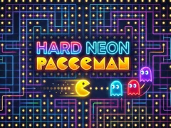 Jogo Paccoman de néon duro online