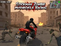 Jogo Stickman Zumbi Motociclismo online