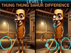 Jogo Diferença de Thung Thung Sahur online Jogo Diferença de Thung Thung Sahur online