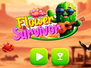 Jogo Sobrevivente de flores online
