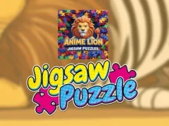 Jogo Quebra-cabeças de leão de anime online