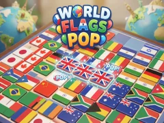 Jogo World Flags Pop online
