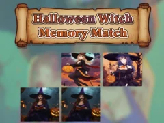 Jogo Jogo de memória de bruxa de Halloween online Jogo Jogo de memória de bruxa de Halloween online