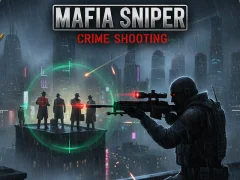 Jogo Tiroteio de crime de atirador da máfia online