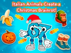 Jogo Animais italianos criam uma podridão cerebral de Natal! online