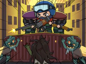 Jogo Defesa ociosa de zumbi online